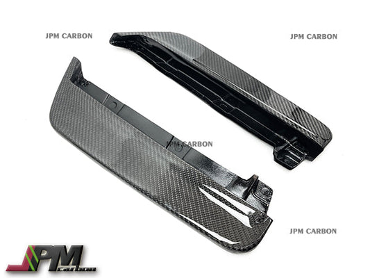 [JPMCarbon] STI Style Carbon Fiber Rear Bumper Add-on Splitter Lips Fits For 2022-2025 Subaru WRX / STI Only