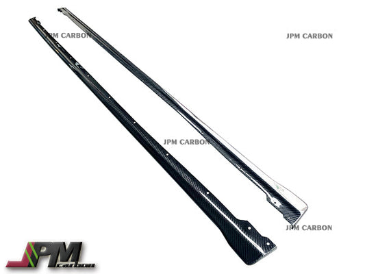[JPMCarbon] STI Style Carbon Fiber Side Skirt Add-on Lips Fits For 2022-2025 Subaru WRX / STI Only