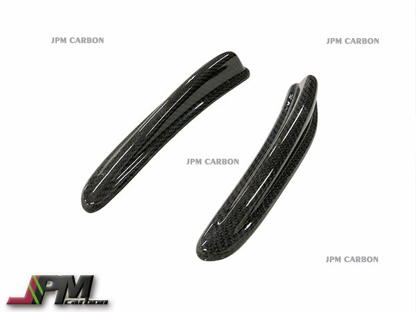 [JPMCarbon] Carbon Fiber Front Bumper Add-on Canards Fits For 2015-2021 Subaru WRX / STI Only