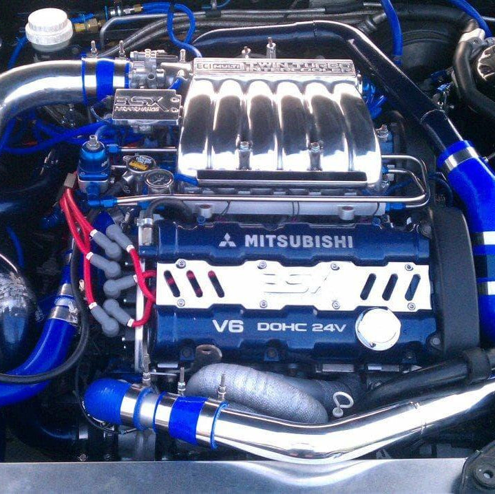 ZSPEC "Stage 3" Dress Up Bolts® Fastener Kit for Dodge Stealth & Mitsubishi 3000GT, Stainless & Billet