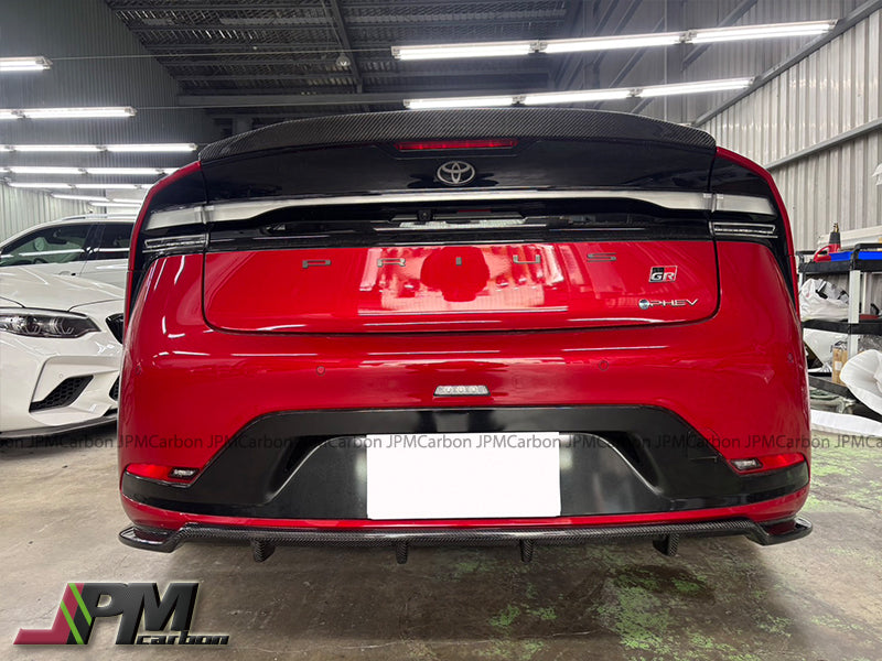 [JPMCarbon] AG Style Carbon Fiber Trunk Spoiler Fits For 2023-2026 Toyota PRIUS PHEV XW60