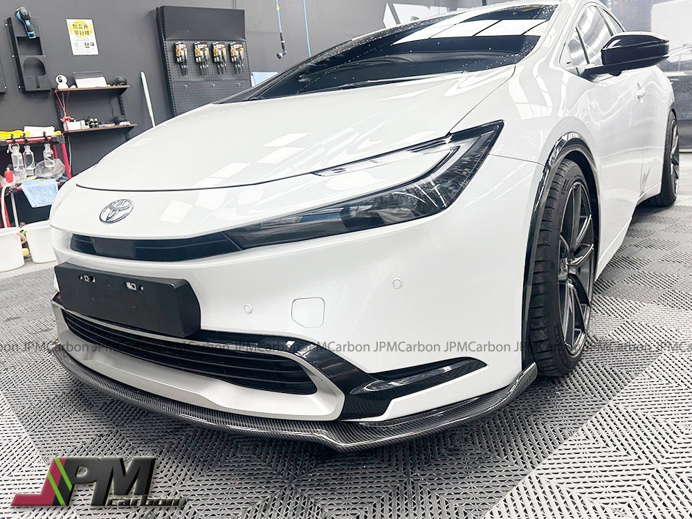 [JPMCarbon] SB Style Carbon Fiber Front Add-on Lip Fits For 2023-2026 Toyota PRIUS PHEV XW60