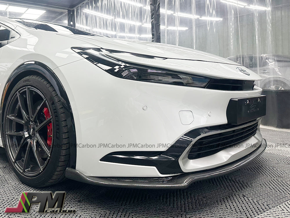 [JPMCarbon] SB Style Carbon Fiber Front Add-on Lip Fits For 2023-2026 Toyota PRIUS PHEV XW60