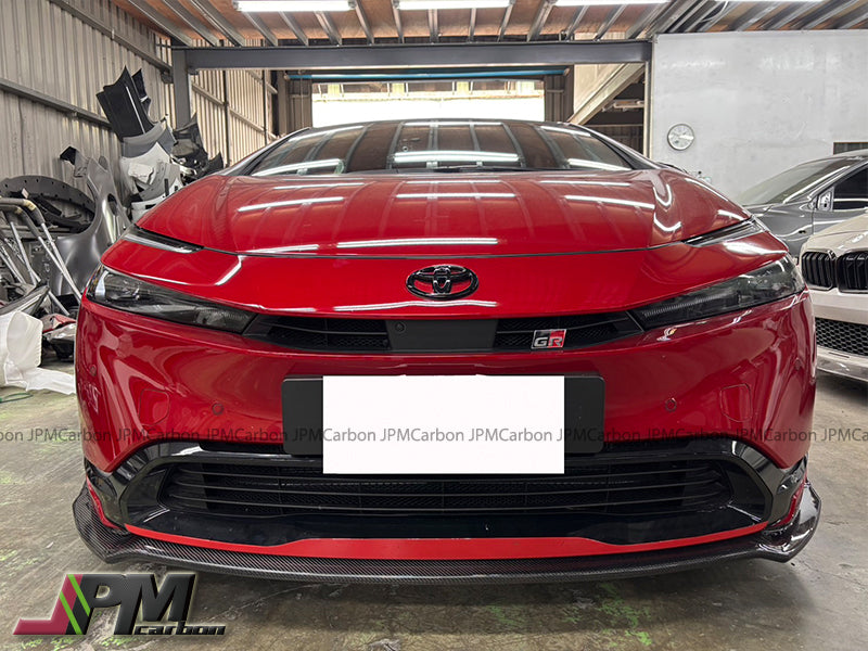 [JPMCarbon] SB Style Carbon Fiber Front Add-on Lip Fits For 2023-2026 Toyota PRIUS PHEV XW60