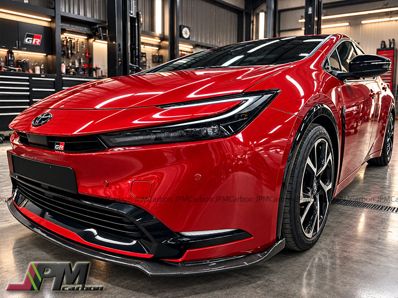[JPMCarbon] SB Style Carbon Fiber Front Add-on Lip Fits For 2023-2026 Toyota PRIUS PHEV XW60