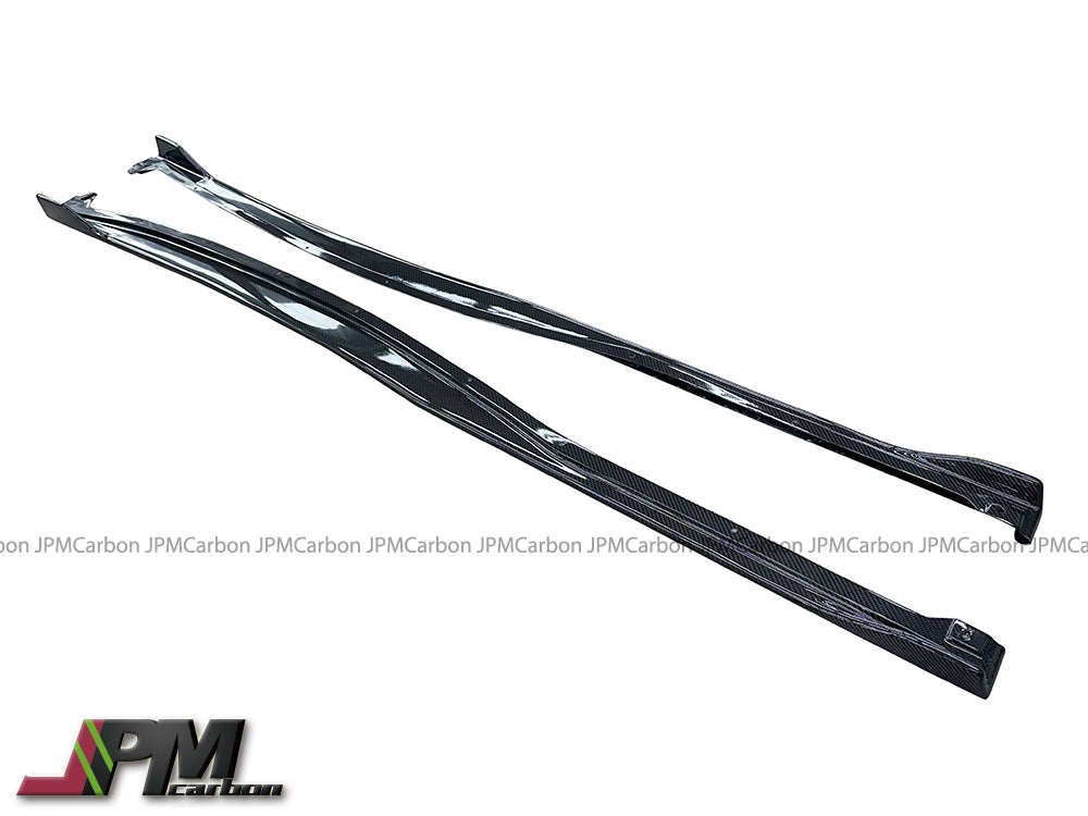 [JPMCarbon] SB Style Carbon Fiber Side Skirt Add-on Lips Fits For 2023-2026 Toyota PRIUS PHEV XW60