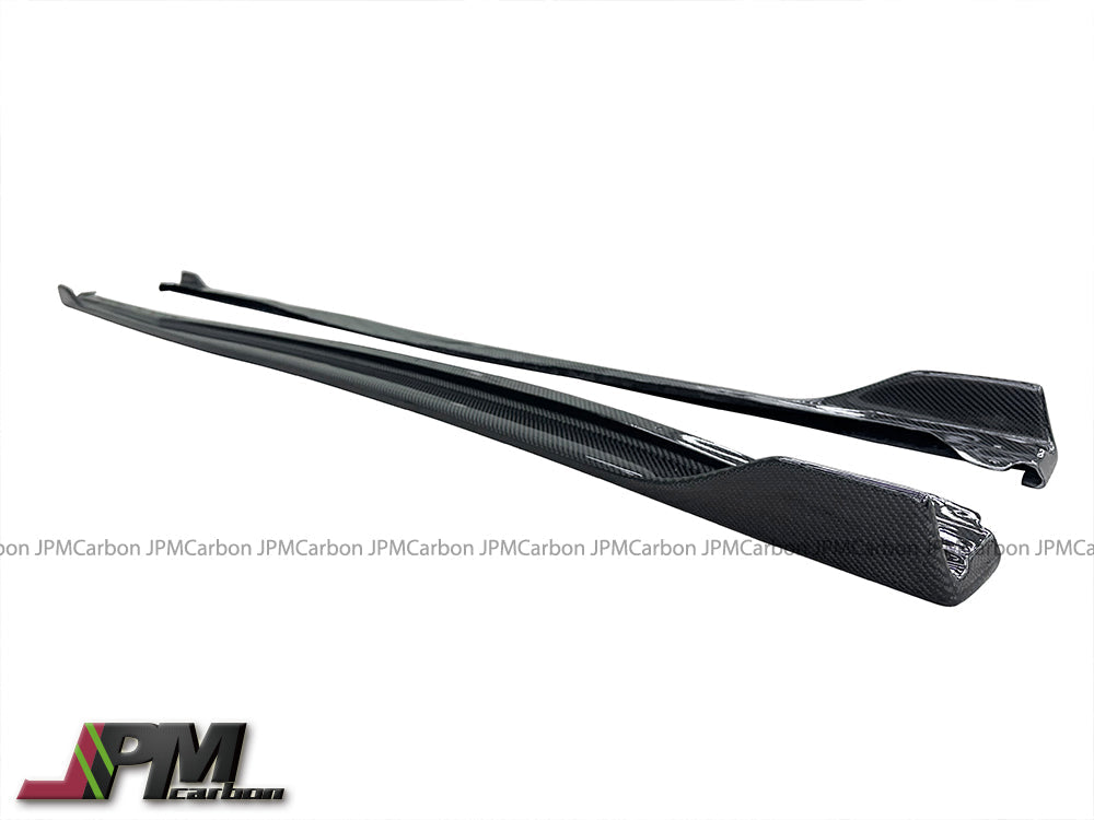 [JPMCarbon] SB Style Carbon Fiber Side Skirt Add-on Lips Fits For 2023-2026 Toyota PRIUS PHEV XW60