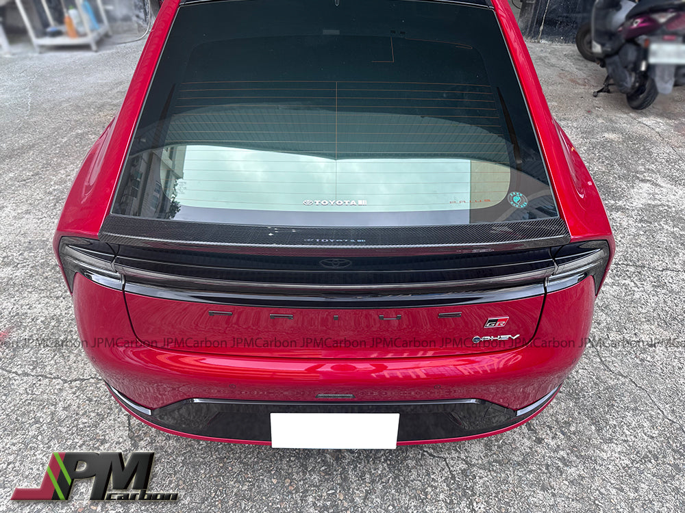 [JPMCarbon] AG Style Carbon Fiber Trunk Spoiler Fits For 2023-2026 Toyota PRIUS PHEV XW60