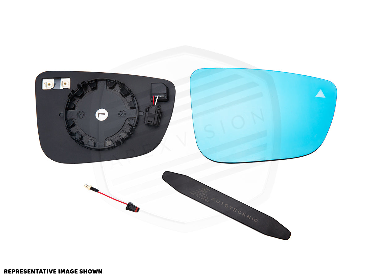 ApexVision Blue Tinted Side View Mirror Glass Set - E90/ E92/ E93 3-Series