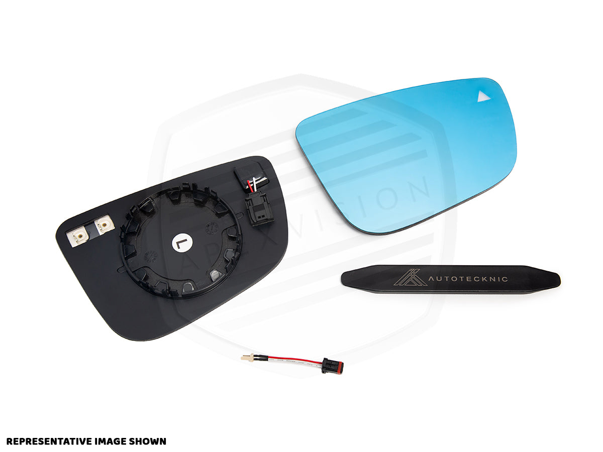 ApexVision Blue Tinted Side View Mirror Glass Set - E90/ E92/ E93 3-Series