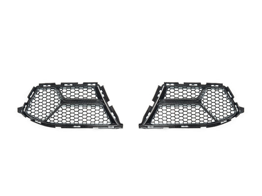 AutoTecknic Dry Carbon Corsa Front Bumper Lower Vent Set - BMW G80 M3 | G82/ G83 M4