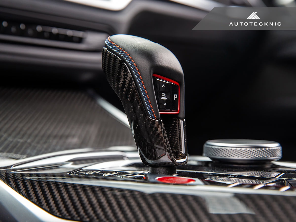 AutoTecknic Dry Carbon Gear Selector Cover - F97 X3M | F98 X4M LCI
