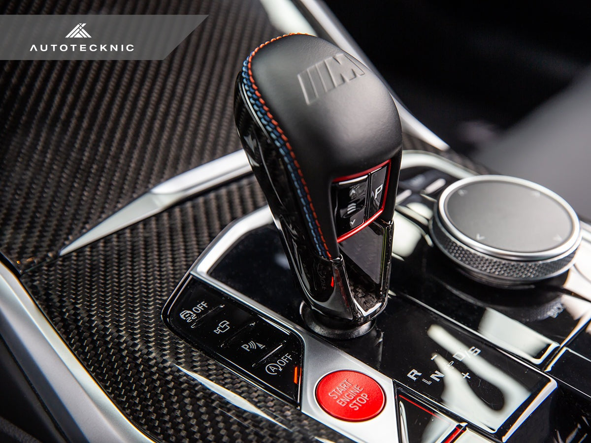 AutoTecknic Dry Carbon Gear Selector Cover - F97 X3M | F98 X4M LCI
