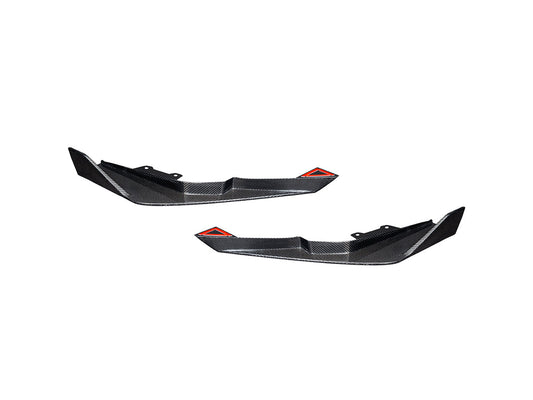 AutoTecknic Dry Carbon Rear Splitter Set - BMW G87 M2