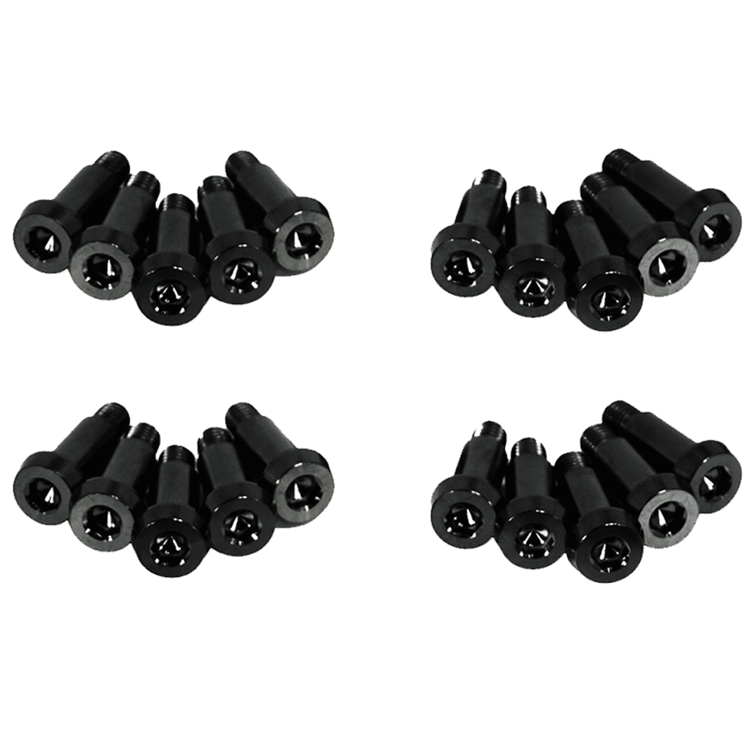 ZSPEC Shoulder-Bolt Timing Covers Fastener Kit for '84-89 Nissan 300zx Z31, Titanium