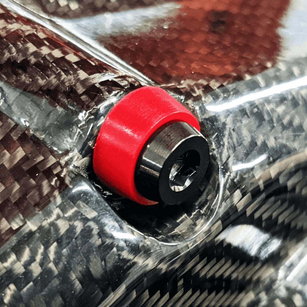 ZSPEC Shoulder-Bolt Timing Covers Fasteners w/ Bushings, Nissan 300zx Z32, Titanium