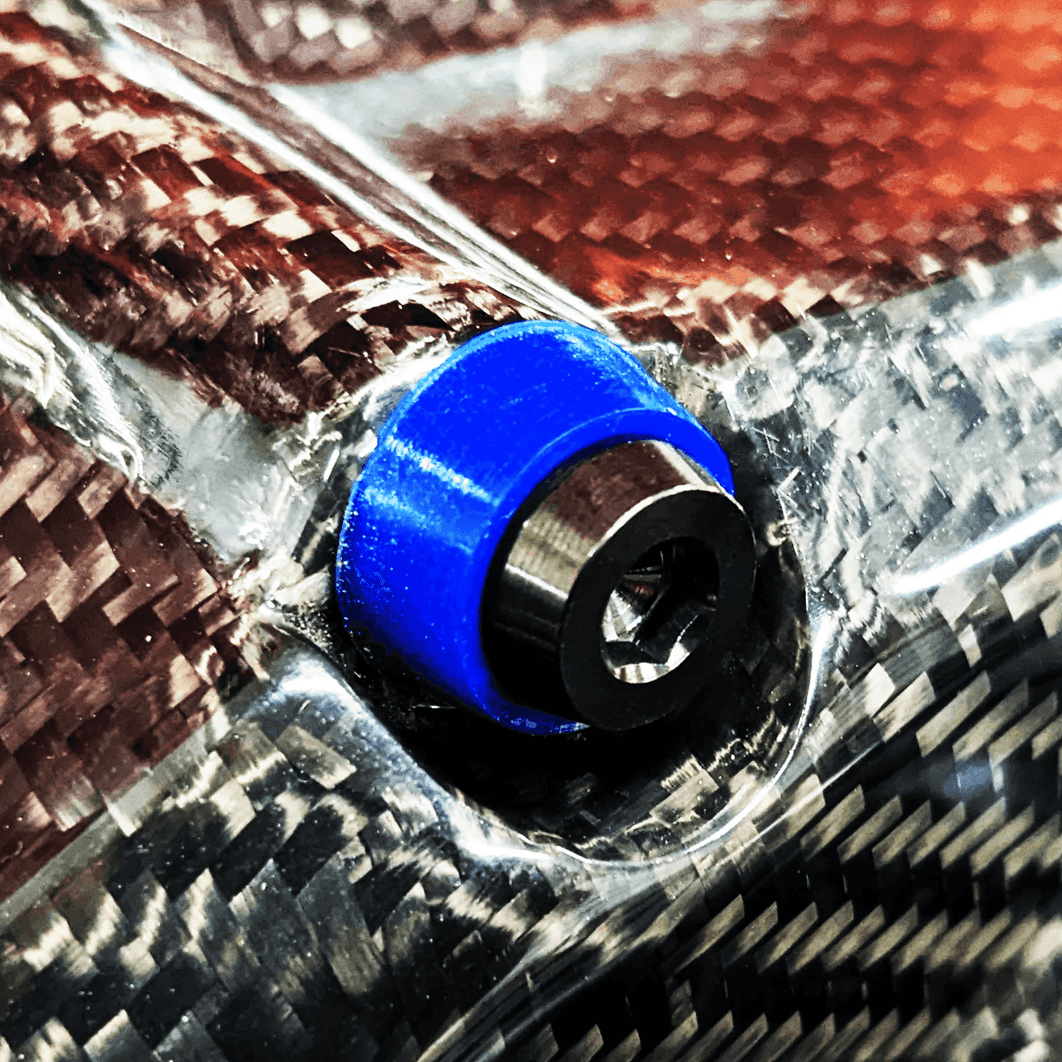 ZSPEC Shoulder-Bolt Timing Covers Fasteners w/ Bushings, Nissan 300zx Z32, Titanium