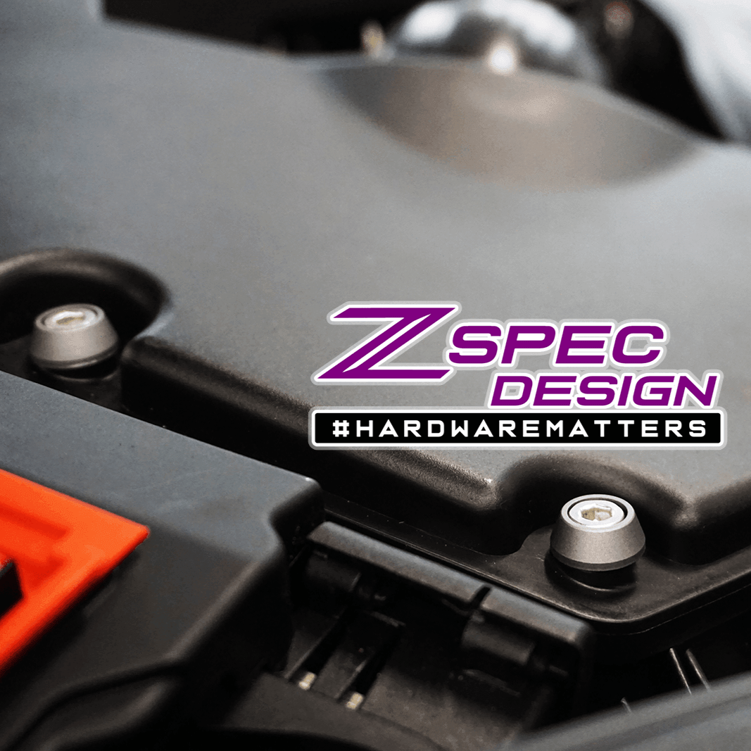 ZSPEC "Stage 2" Dress Up Bolts® Fastener Kit for '18-22+ Audi A5 8W6 2.0L, Stainless & Billet