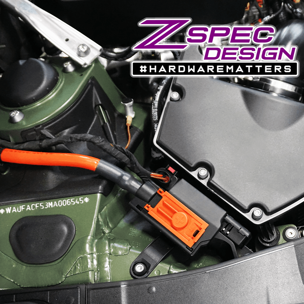 ZSPEC "Stage 2" Dress Up Bolts® Fastener Kit for '18-22+ Audi A5 8W6 2.0L, Stainless & Billet