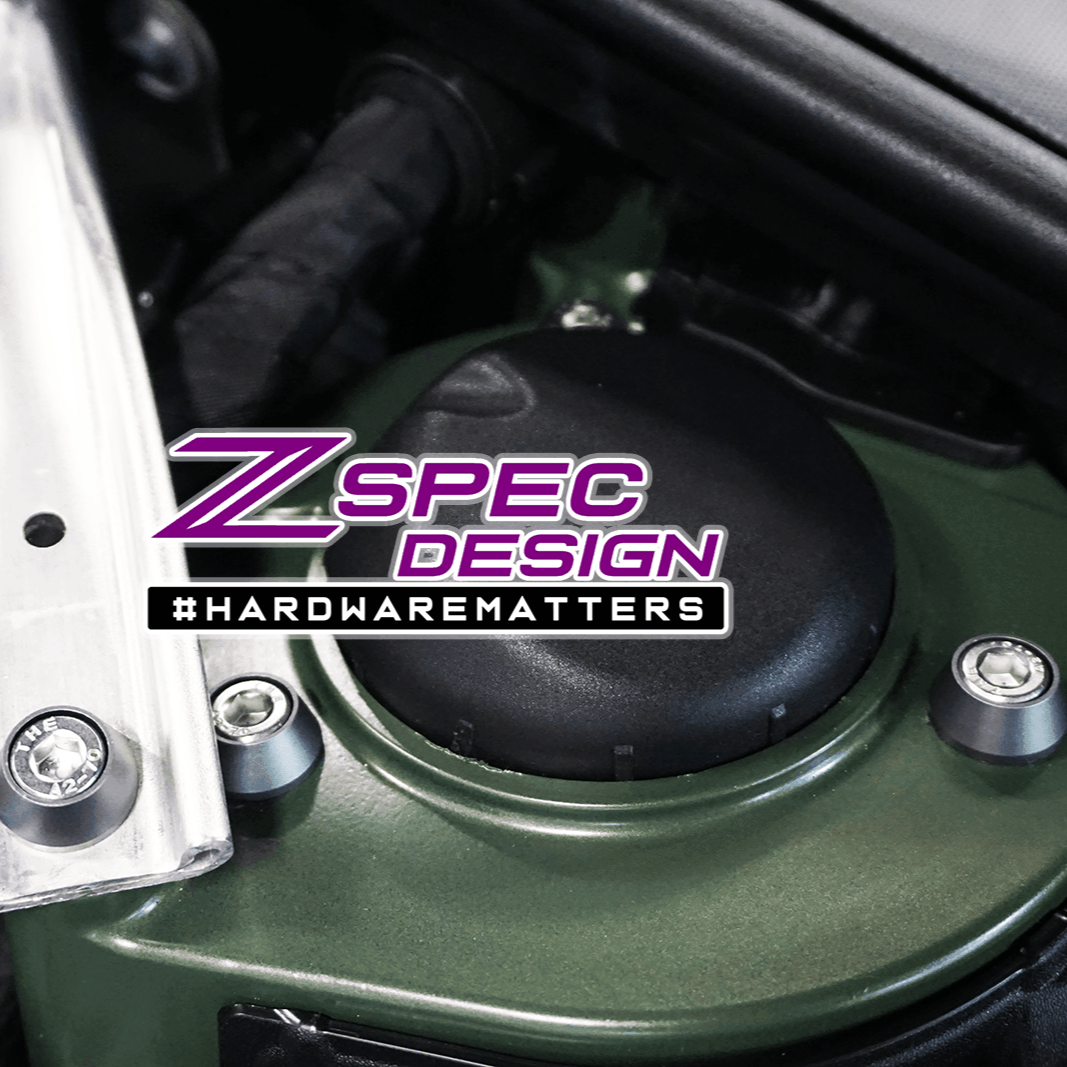 ZSPEC "Stage 2" Dress Up Bolts® Fastener Kit for '18-22+ Audi A5 8W6 2.0L, Stainless & Billet