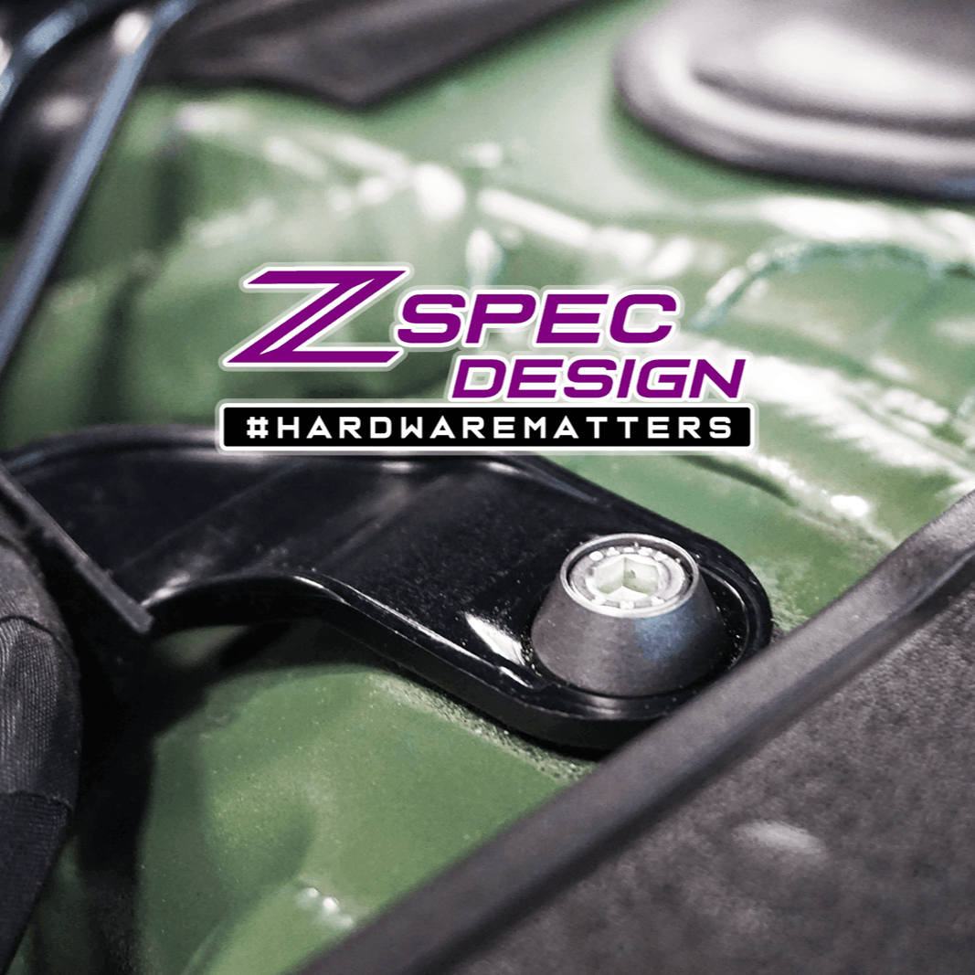 ZSPEC "Stage 2" Dress Up Bolts® Fastener Kit for '18-22+ Audi A5 8W6 2.0L, Stainless & Billet