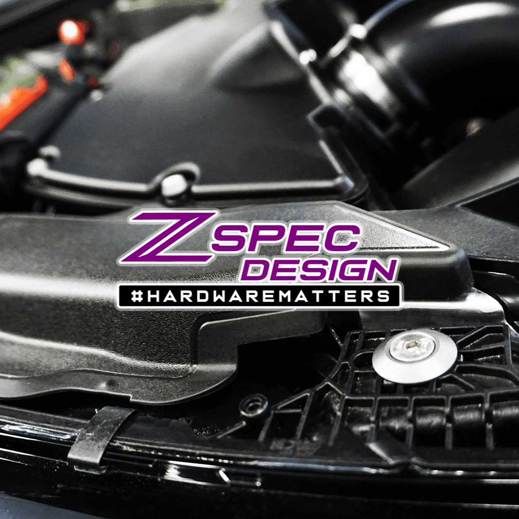 ZSPEC "Stage 2" Dress Up Bolts® Fastener Kit for '18-22+ Audi A5 8W6 2.0L, Stainless & Billet