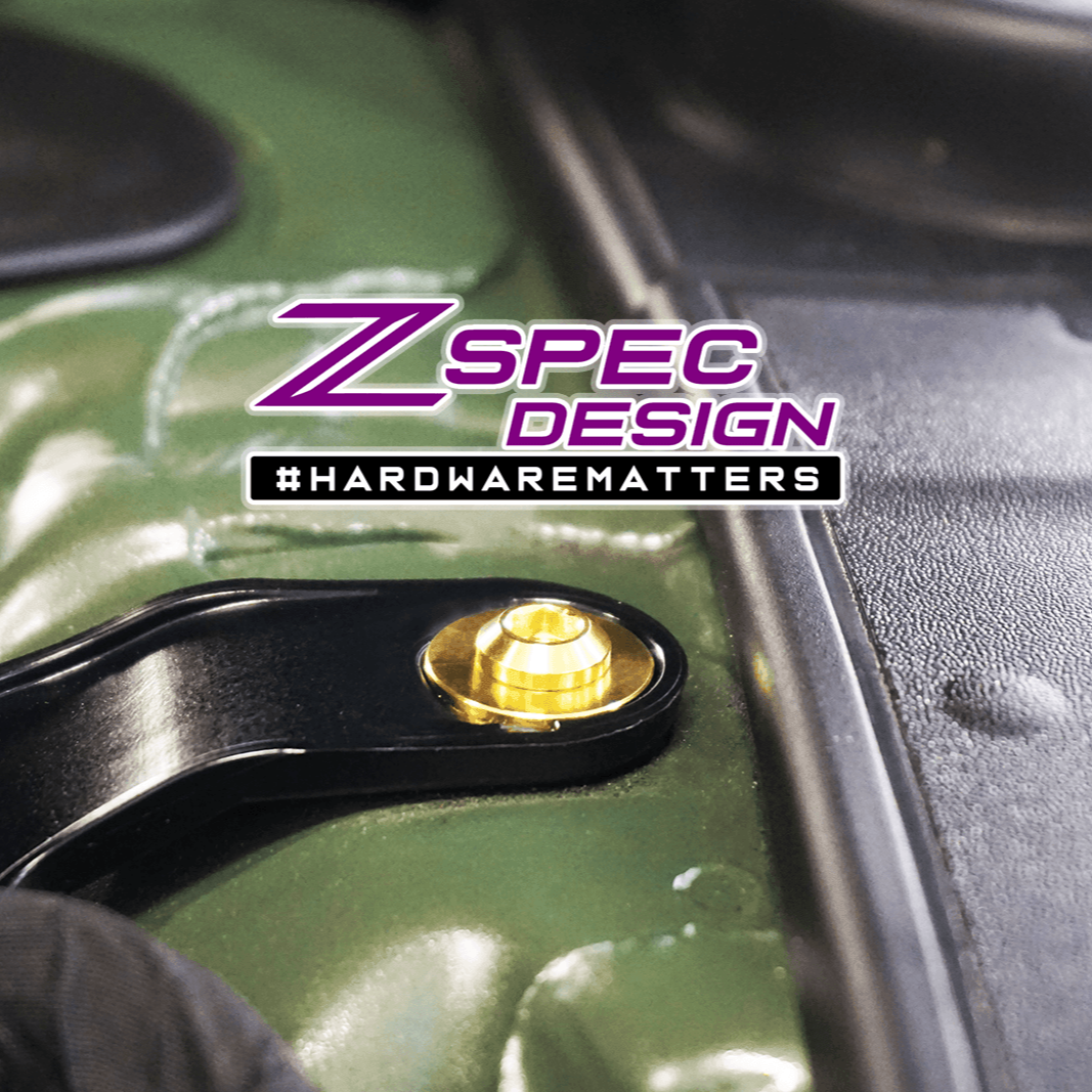 ZSPEC "Stage 2" Dress Up Bolts® Fastener Kit for '18-23+ Audi A5 8W6 2.0L, Titanium