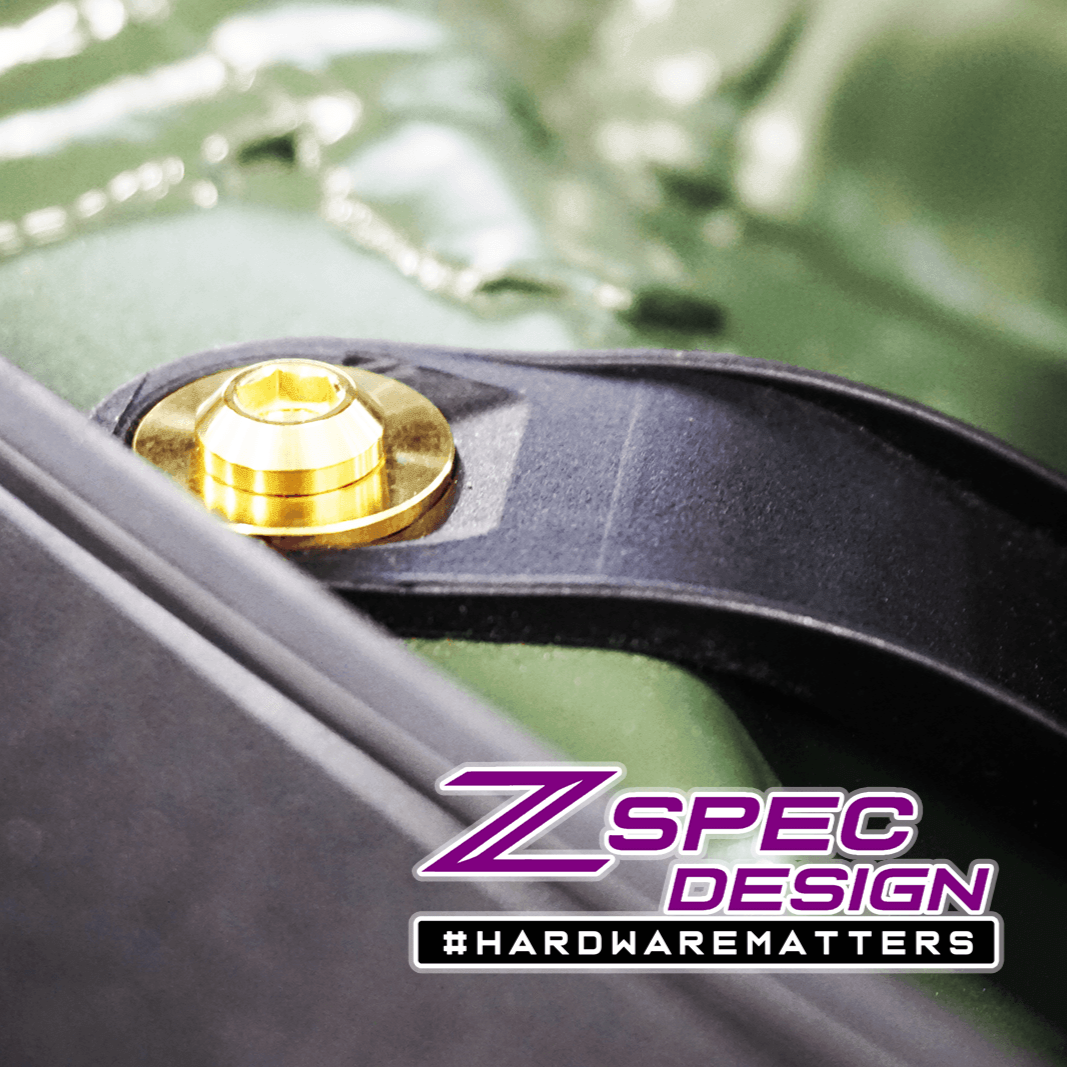 ZSPEC "Stage 2" Dress Up Bolts® Fastener Kit for '18-23+ Audi A5 8W6 2.0L, Titanium