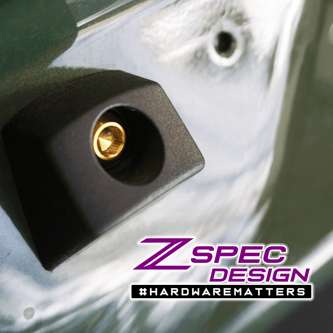 ZSPEC "Stage 2" Dress Up Bolts® Fastener Kit for '18-23+ Audi A5 8W6 2.0L, Titanium