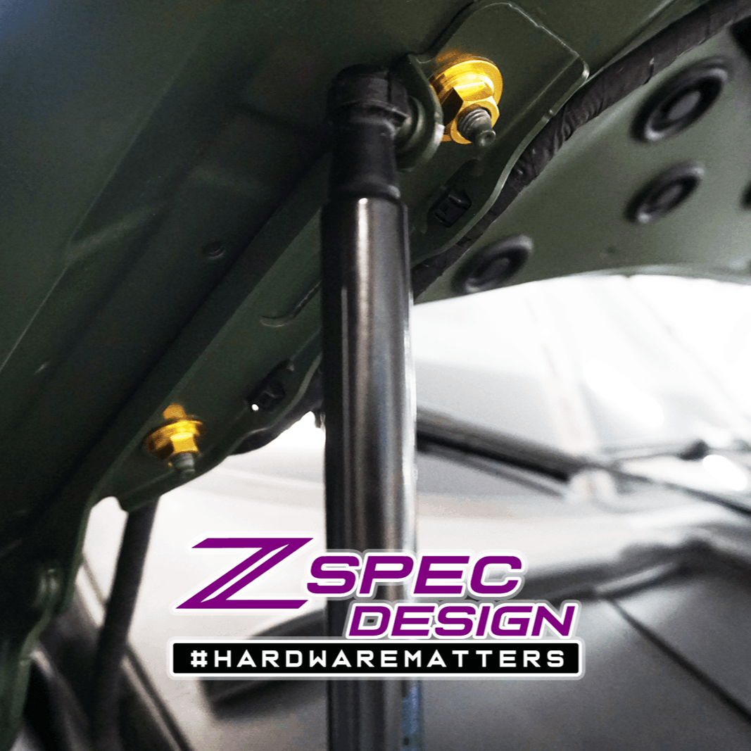 ZSPEC "Stage 2" Dress Up Bolts® Fastener Kit for '18-23+ Audi A5 8W6 2.0L, Titanium