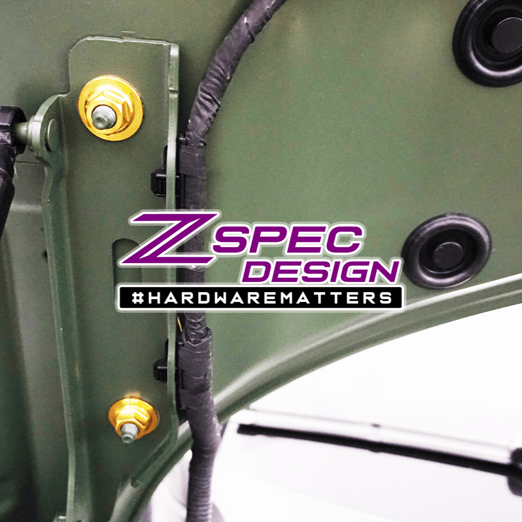 ZSPEC "Stage 2" Dress Up Bolts® Fastener Kit for '18-23+ Audi A5 8W6 2.0L, Titanium