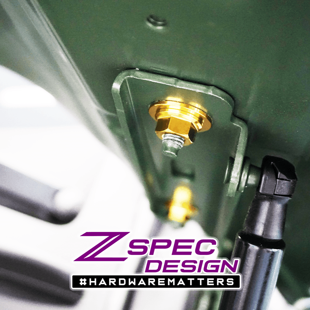 ZSPEC "Stage 2" Dress Up Bolts® Fastener Kit for '18-23+ Audi A5 8W6 2.0L, Titanium