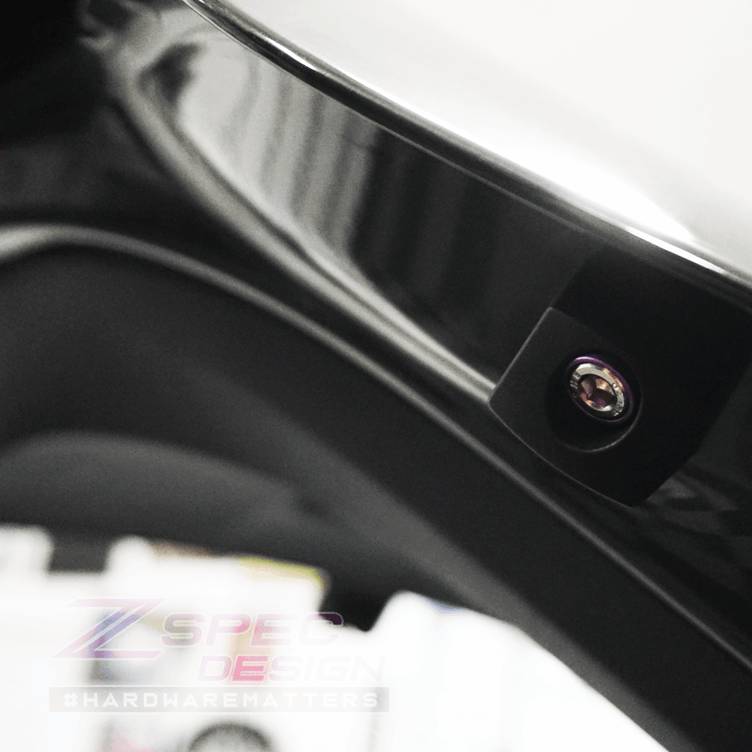 ZSPEC Dress Up Bolts® Trunk Fastener Kit for '12-18 Audi A7 4G8 3.0L, Stainless & Billet