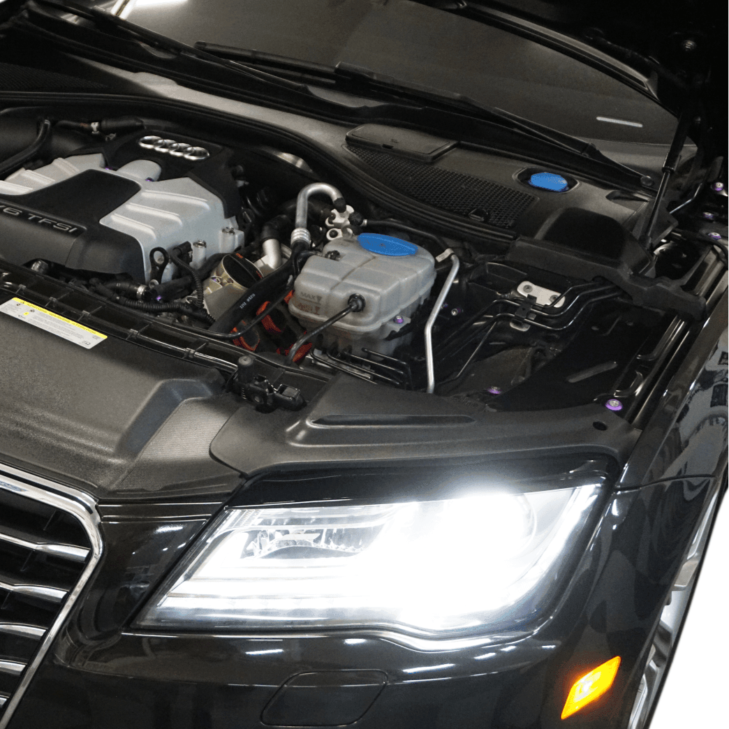 ZSPEC "Stage 3" Dress Up Bolts® Fastener Kit for '12-18 Audi A7 4G8 3.0L, Stainless & Billet