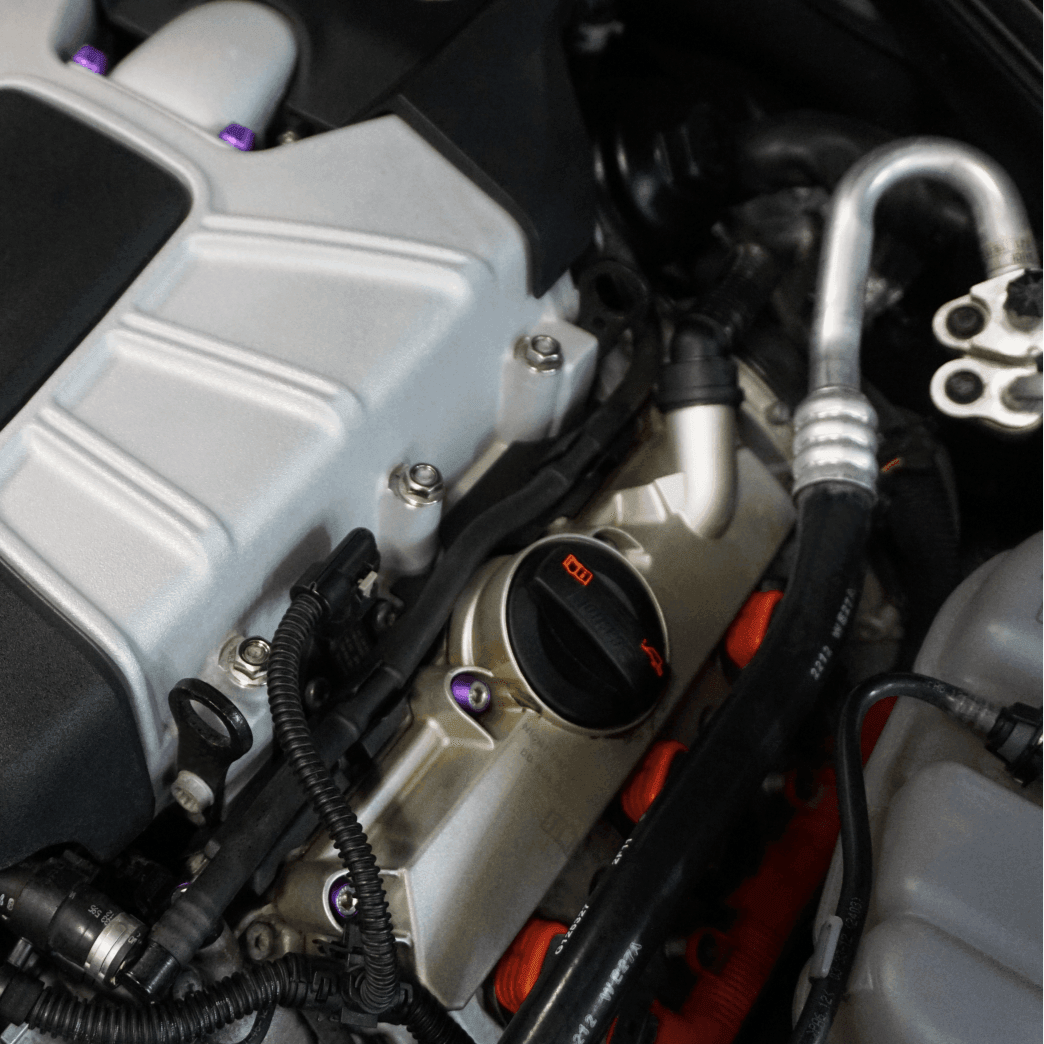 ZSPEC "Stage 2" Dress Up Bolts® Fastener Kit for '12-18 Audi A7 4G8 3.0L, Stainless & Billet