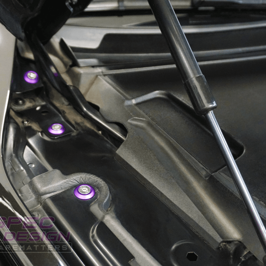 ZSPEC "Stage 3" Dress Up Bolts® Fastener Kit for '12-18 Audi A7 4G8 3.0L, Stainless & Billet