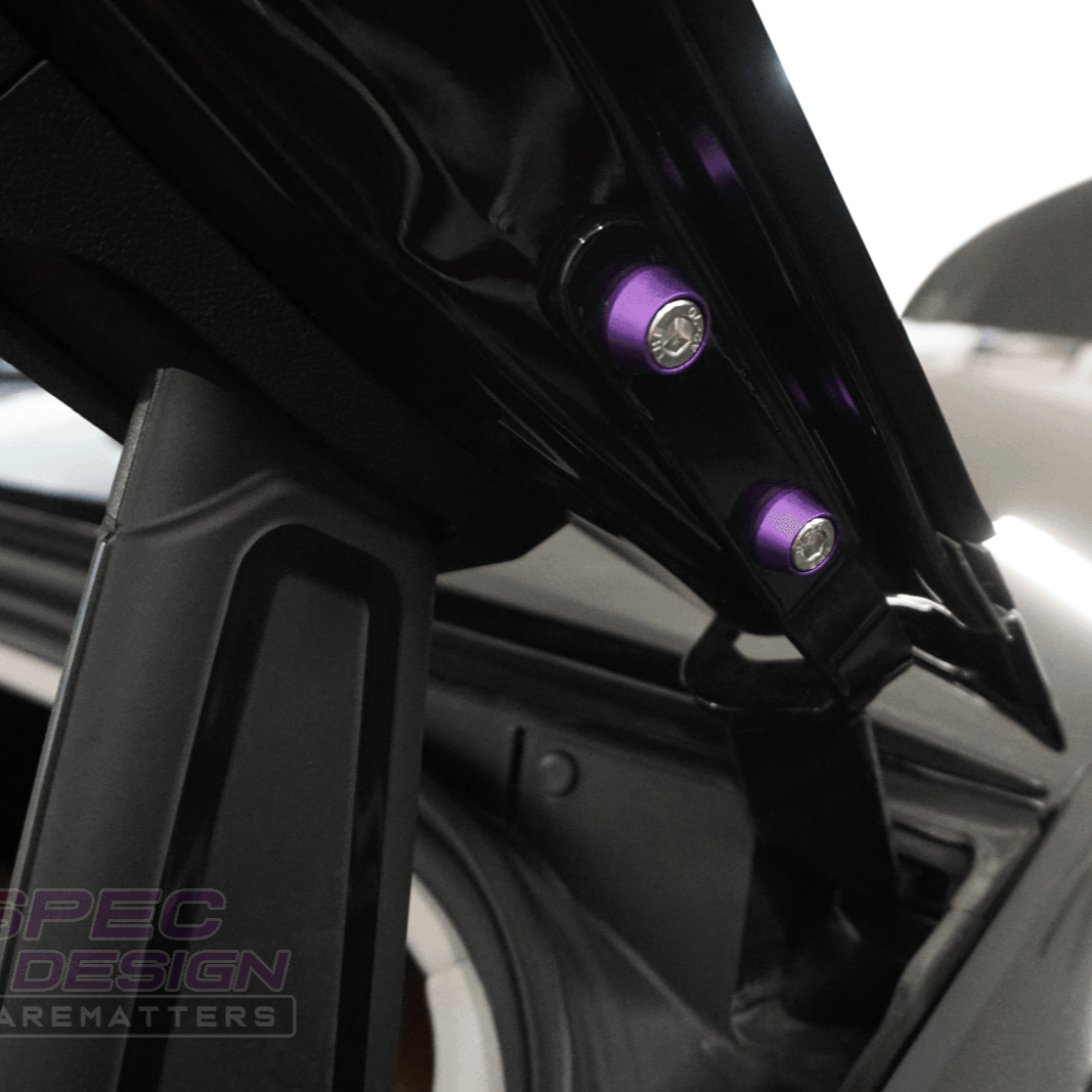 ZSPEC "Stage 3" Dress Up Bolts® Fastener Kit for '12-18 Audi A7 4G8 3.0L, Stainless & Billet