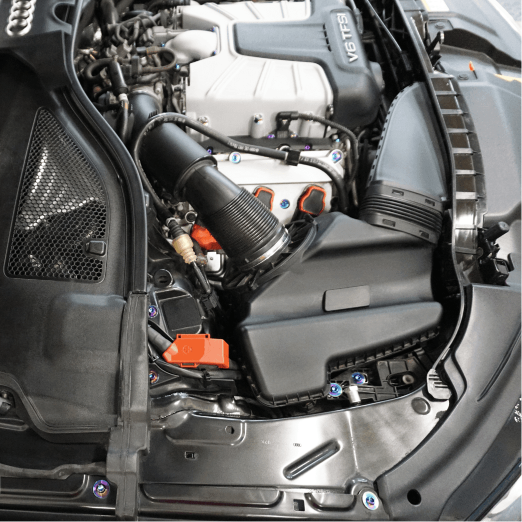 ZSPEC "Stage 2" Dress Up Bolts® Fastener Kit for '12-18 Audi A7 4G8 3.0L, Titanium