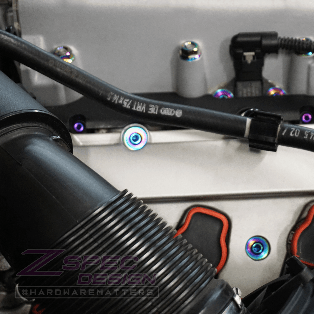 ZSPEC "Stage 3" Dress Up Bolts® Fastener Kit for '12-18 Audi A7 4G8 3.0L, Titanium