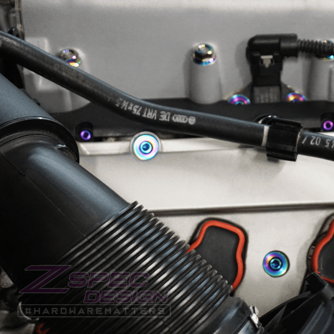 ZSPEC "Stage 2" Dress Up Bolts® Fastener Kit for '12-18 Audi A7 4G8 3.0L, Titanium