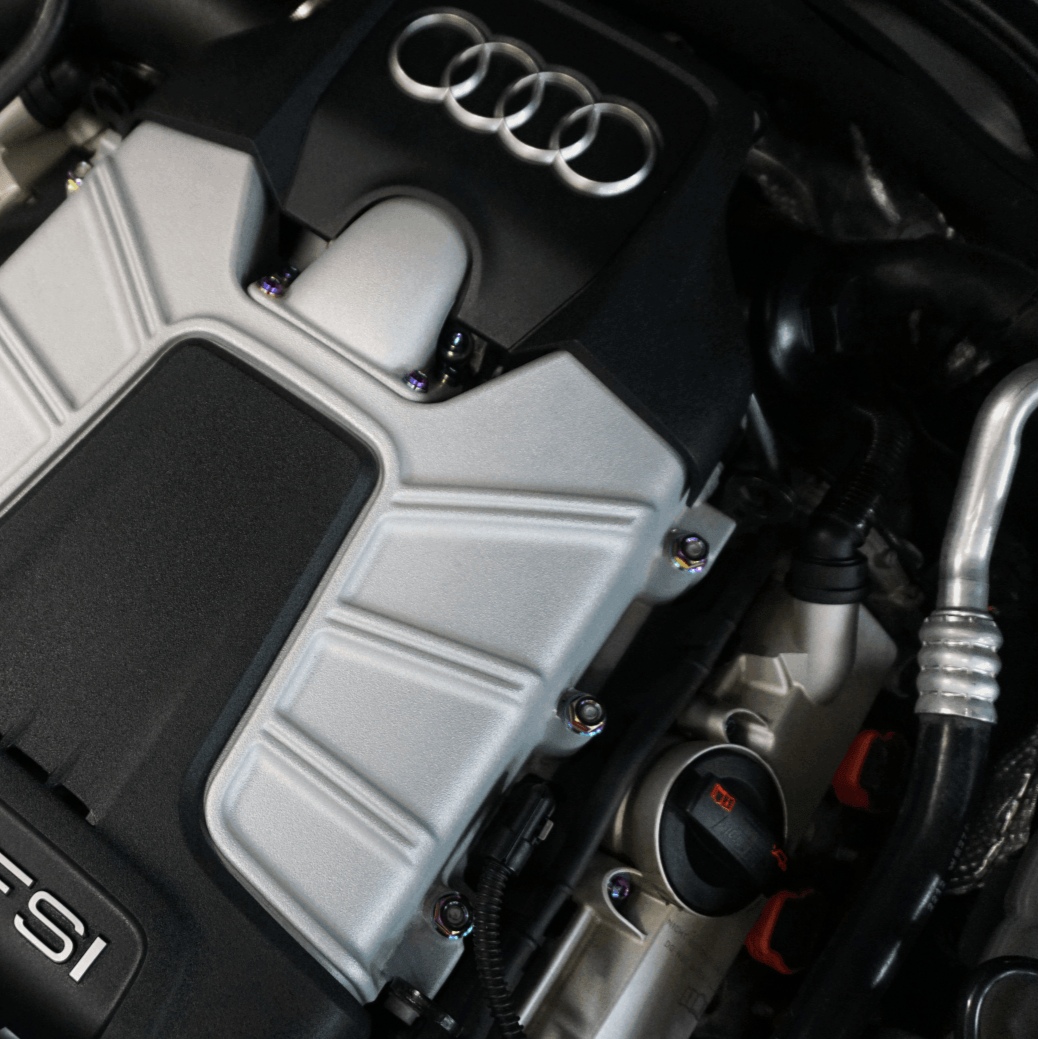 ZSPEC "Stage 2" Dress Up Bolts® Fastener Kit for '12-18 Audi A7 4G8 3.0L, Titanium