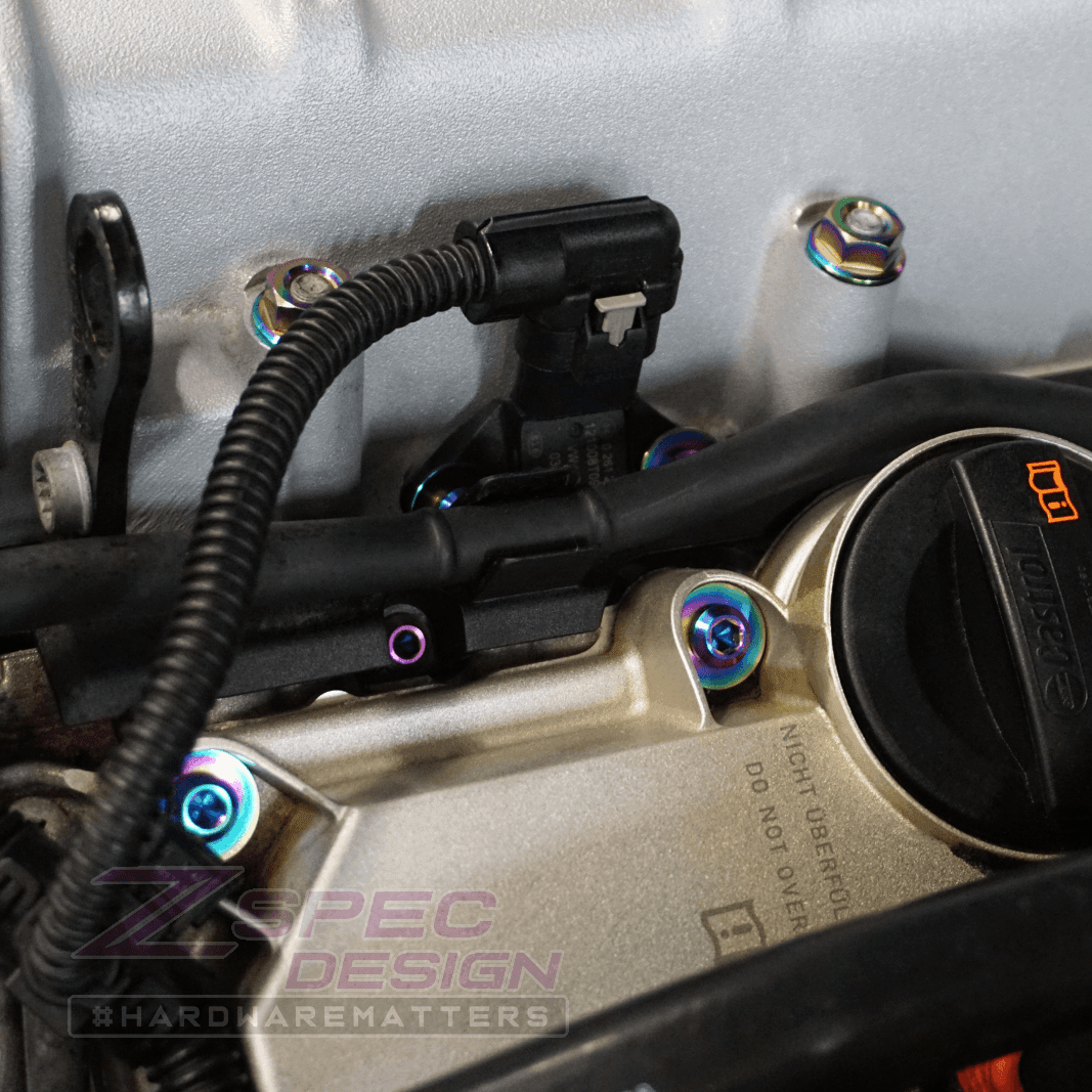 ZSPEC "Stage 3" Dress Up Bolts® Fastener Kit for '12-18 Audi A7 4G8 3.0L, Titanium