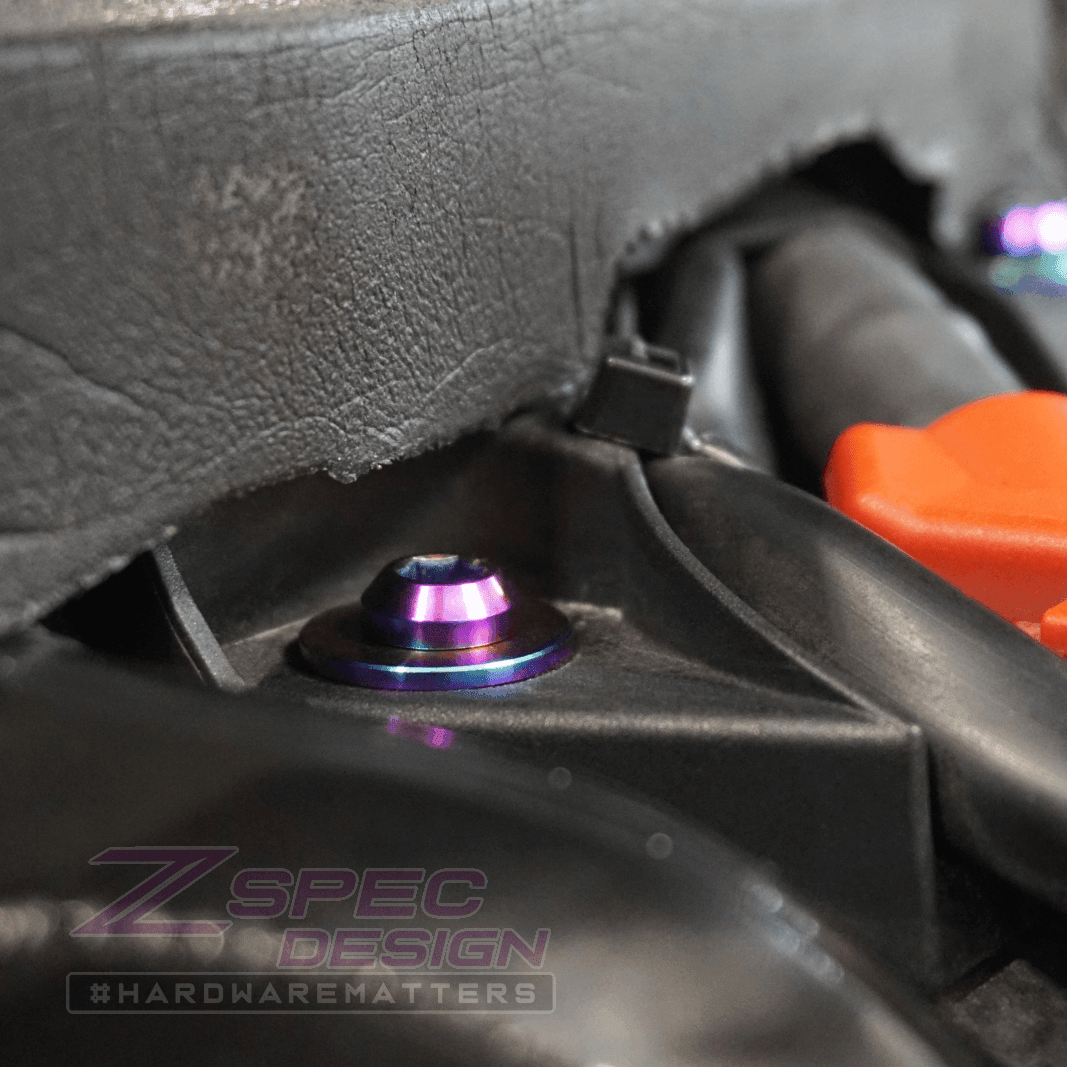 ZSPEC "Stage 3" Dress Up Bolts® Fastener Kit for '12-18 Audi A7 4G8 3.0L, Titanium