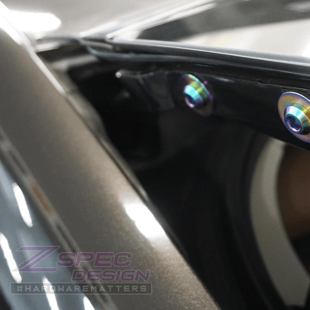 ZSPEC Dress Up Bolts® Trunk Fastener Kit for '12-18 Audi A7 4G8 3.0L, Titanium