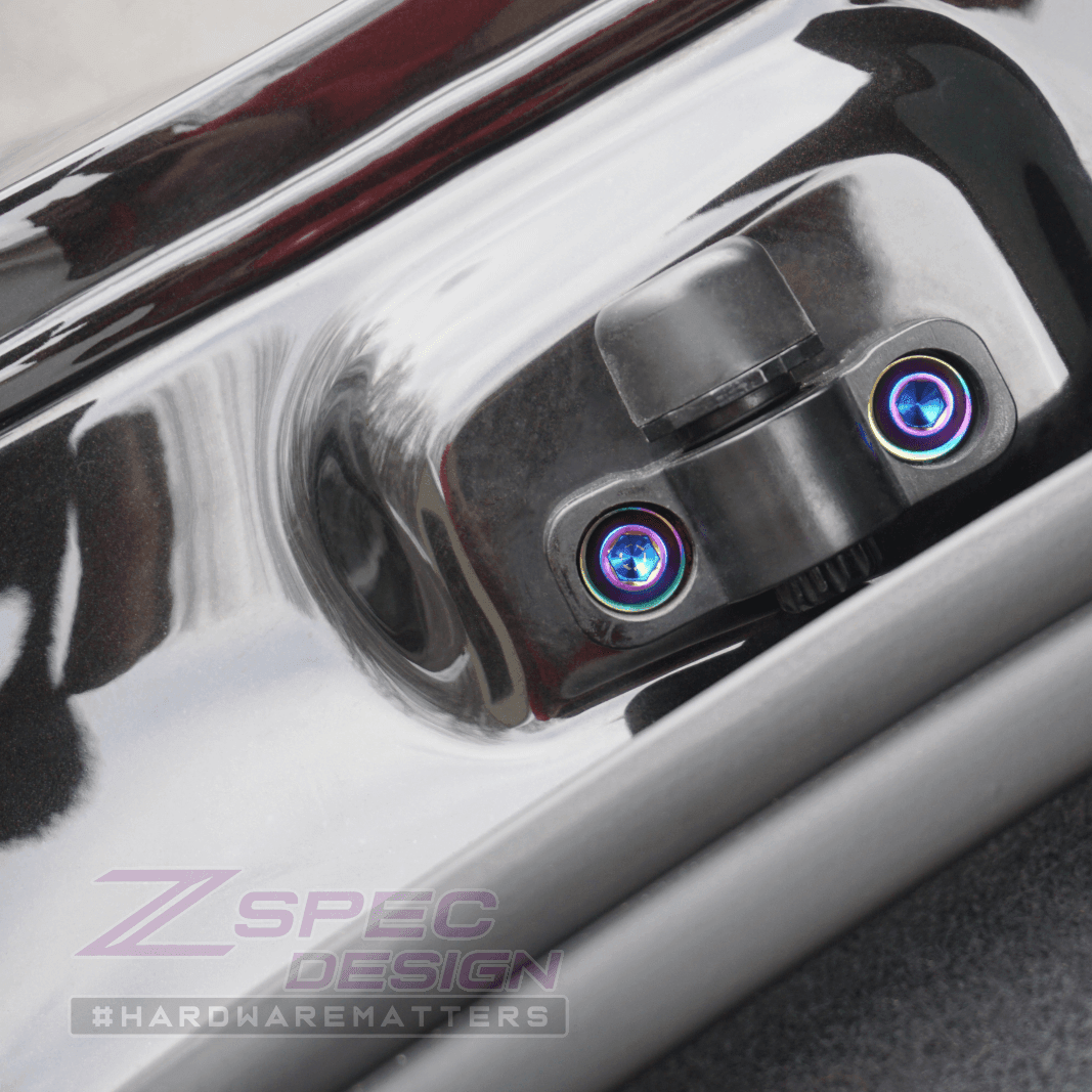 ZSPEC Dress Up Bolts® Trunk Fastener Kit for '12-18 Audi A7 4G8 3.0L, Titanium