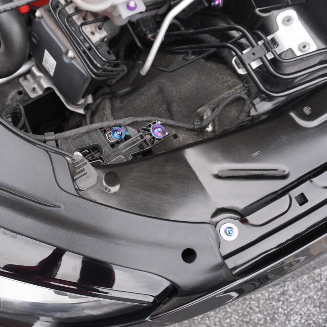 ZSPEC "Stage 3" Dress Up Bolts® Fastener Kit for '12-18 Audi A7 4G8 3.0L, Titanium