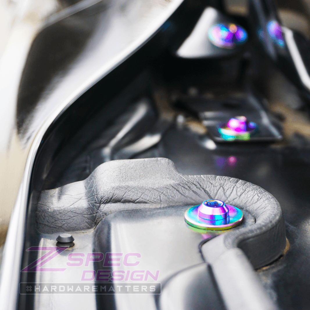 ZSPEC "Stage 3" Dress Up Bolts® Fastener Kit for '12-18 Audi A7 4G8 3.0L, Titanium