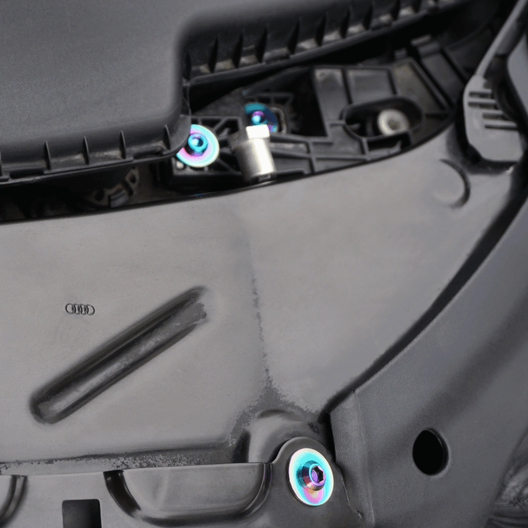 ZSPEC "Stage 2" Dress Up Bolts® Fastener Kit for '12-18 Audi A7 4G8 3.0L, Titanium
