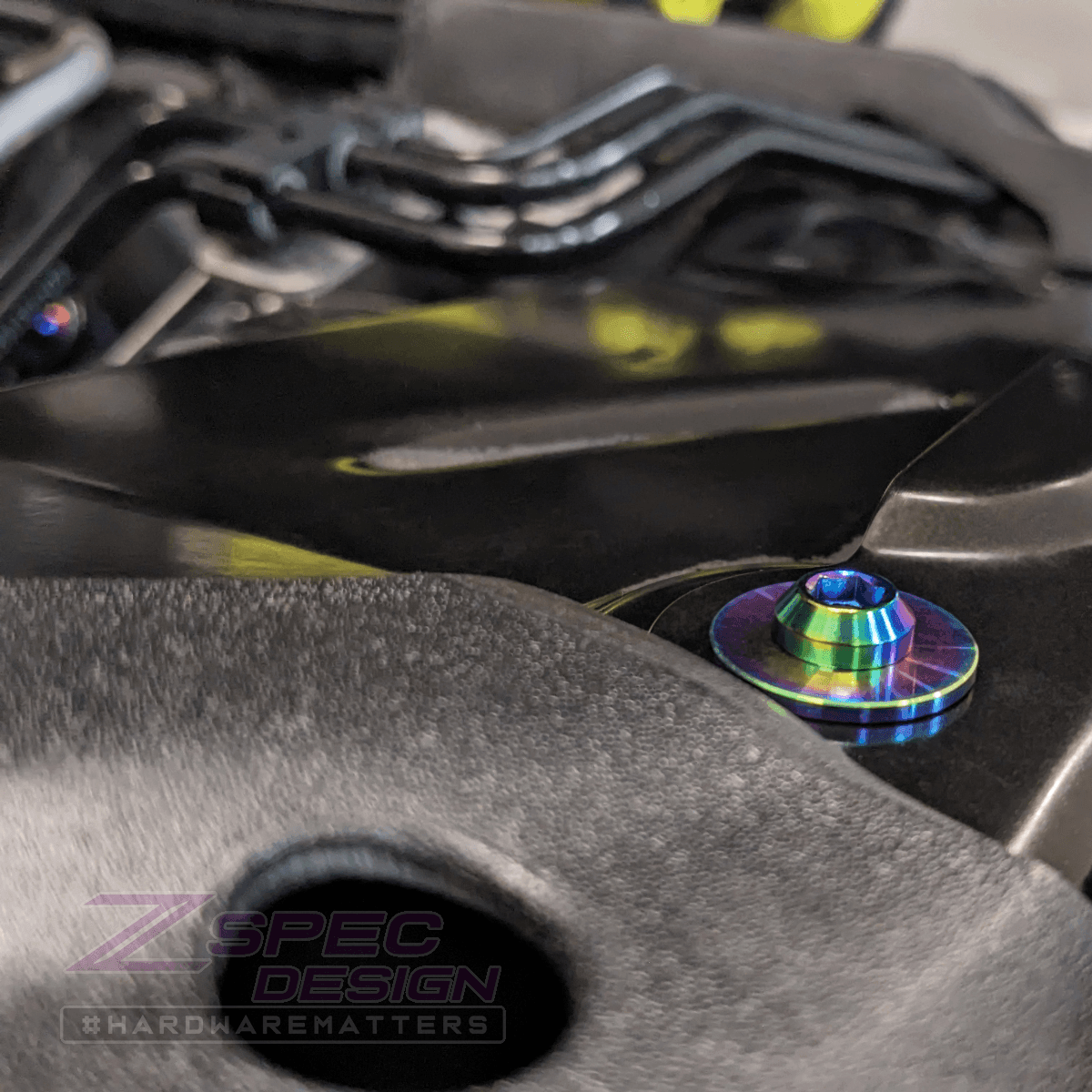 ZSPEC "Stage 3" Dress Up Bolts® Fastener Kit for '12-18 Audi A7 4G8 3.0L, Titanium