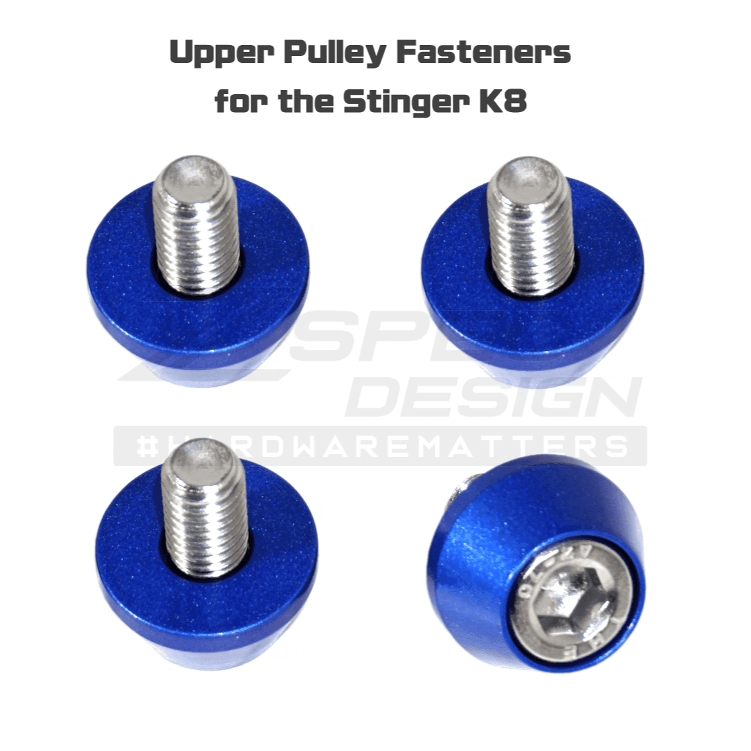 ZSPEC Upper Pulley Fastener for '18+ Stinger GT, Stainless & Billet Hardware